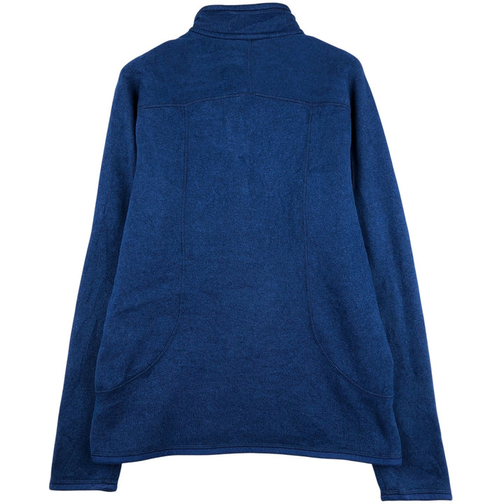 Patagonia Better Sweater 25521FA12 Half-Zip Fleece Pullover, Men's Size Medium polyester blue type Vintage Second Hand