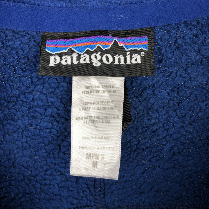 Patagonia Better Sweater 25521FA12 Half-Zip Fleece Pullover, Men's Size Medium polyester blue type Vintage Second Hand