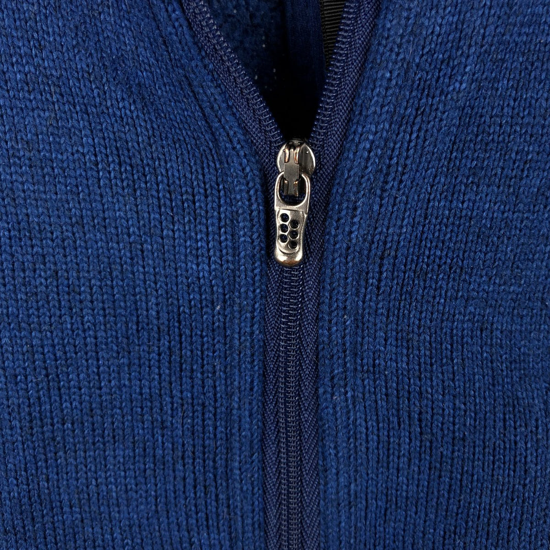 Patagonia Better Sweater 25521FA12 Half-Zip Fleece Pullover, Men's Size Medium polyester blue type Vintage Second Hand