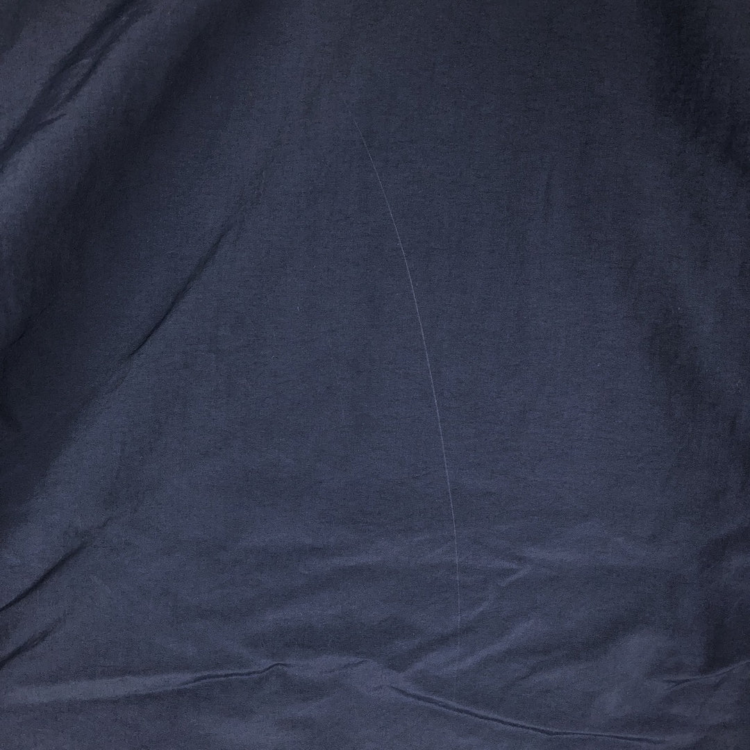 90s-00'S LLBean Nylon Jacket, Men's Size L Nylon navy blue type Vintage Second Hand