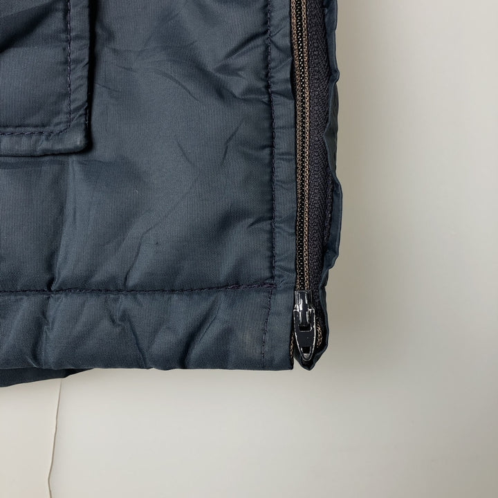 Vintage 1970'S WOOLRICH padded puffer jacket, size L, men's Nylon navy blue type Vintage Second Hand