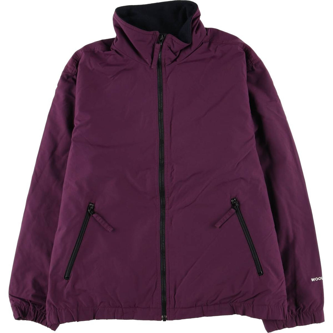 2000'S WOOLRICH nylon jacket, men's size L Nylon purple type Vintage Second Hand