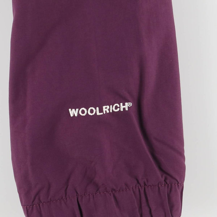 2000'S WOOLRICH nylon jacket, men's size L Nylon purple type Vintage Second Hand