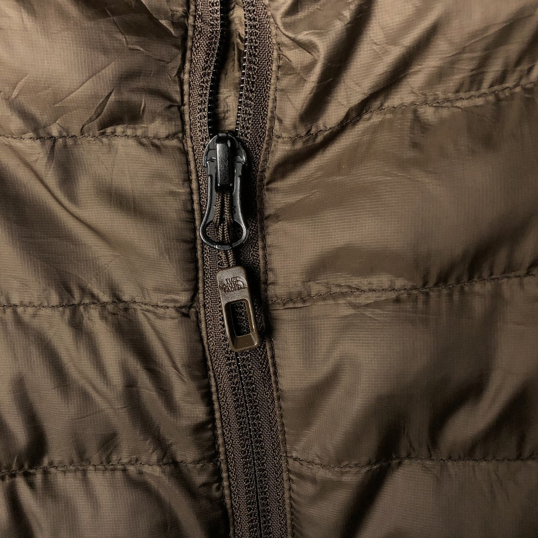 The North Face CIRCULARD DESIGN padded puffer jacket, men's size L polyester brown type Vintage Second Hand