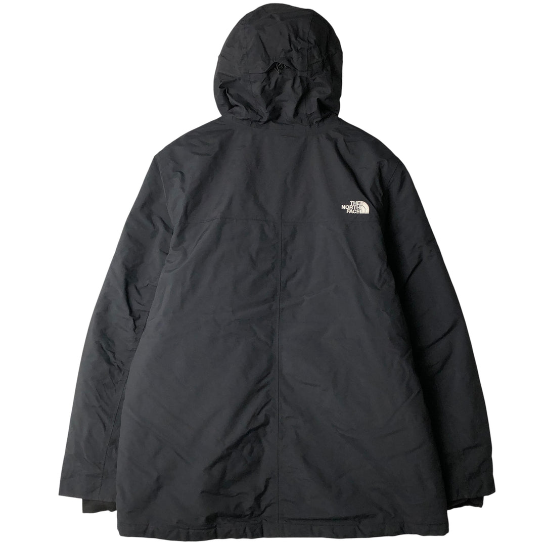 The North Face Men's XL Padded Mountain Parka, Shell Jacket, Puffer Jacket Nylon black type Vintage Second Hand