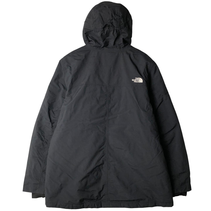 The North Face Men's XL Padded Mountain Parka, Shell Jacket, Puffer Jacket Nylon black type Vintage Second Hand