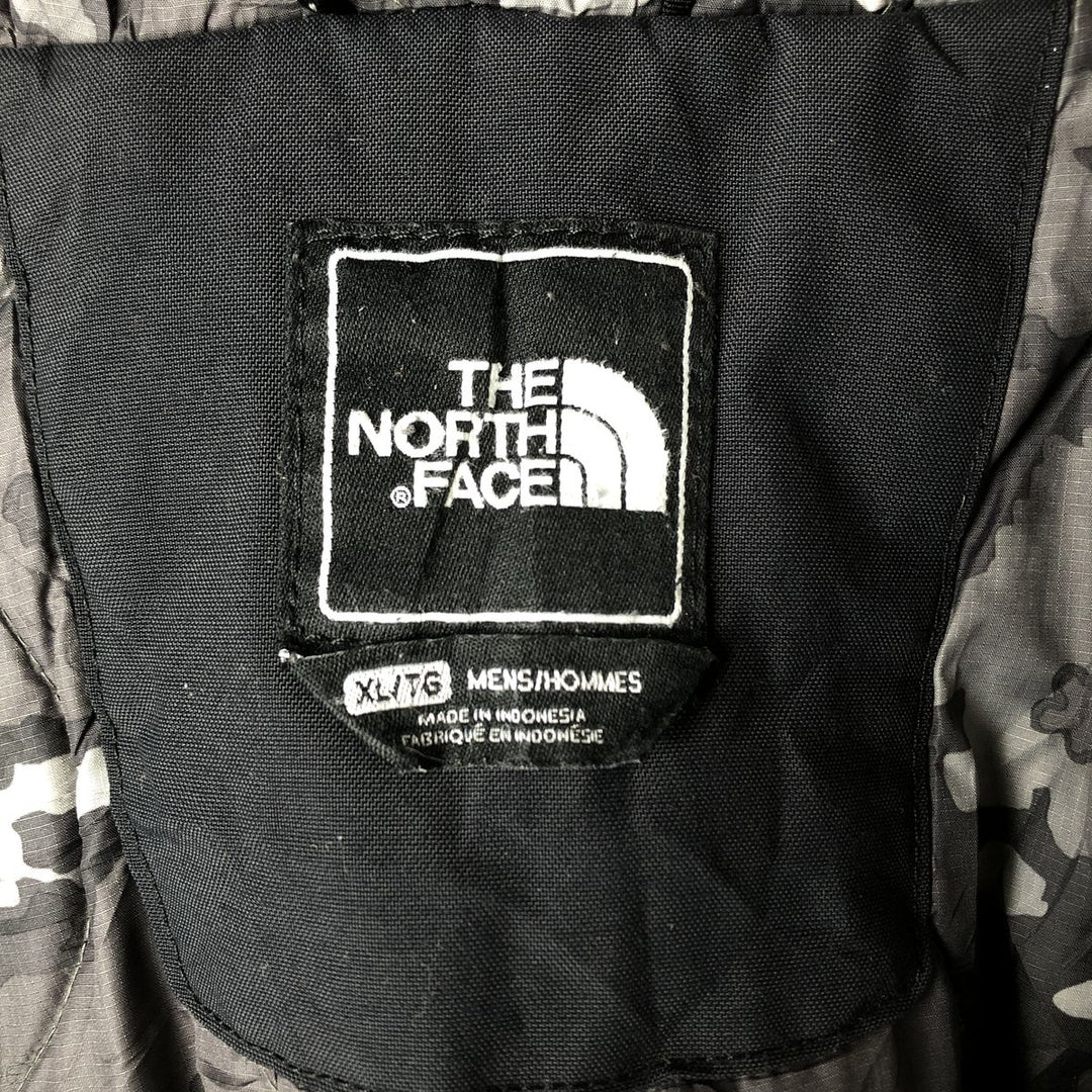 The North Face Men's XL Padded Mountain Parka, Shell Jacket, Puffer Jacket Nylon black type Vintage Second Hand