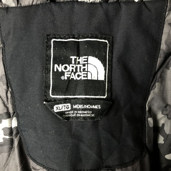 The North Face Men's XL Padded Mountain Parka, Shell Jacket, Puffer Jacket Nylon black type Vintage Second Hand