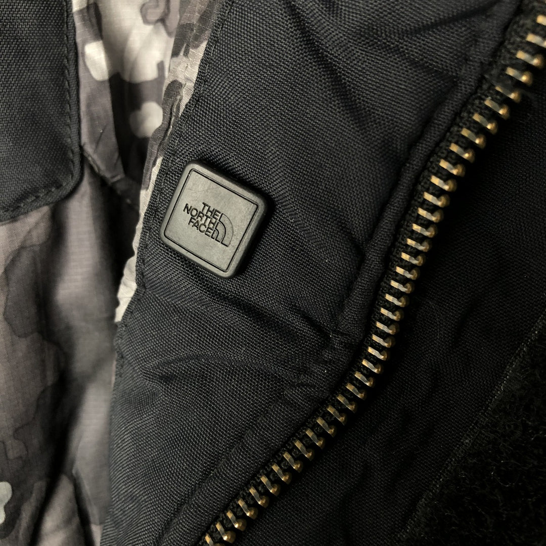 The North Face Men's XL Padded Mountain Parka, Shell Jacket, Puffer Jacket Nylon black type Vintage Second Hand