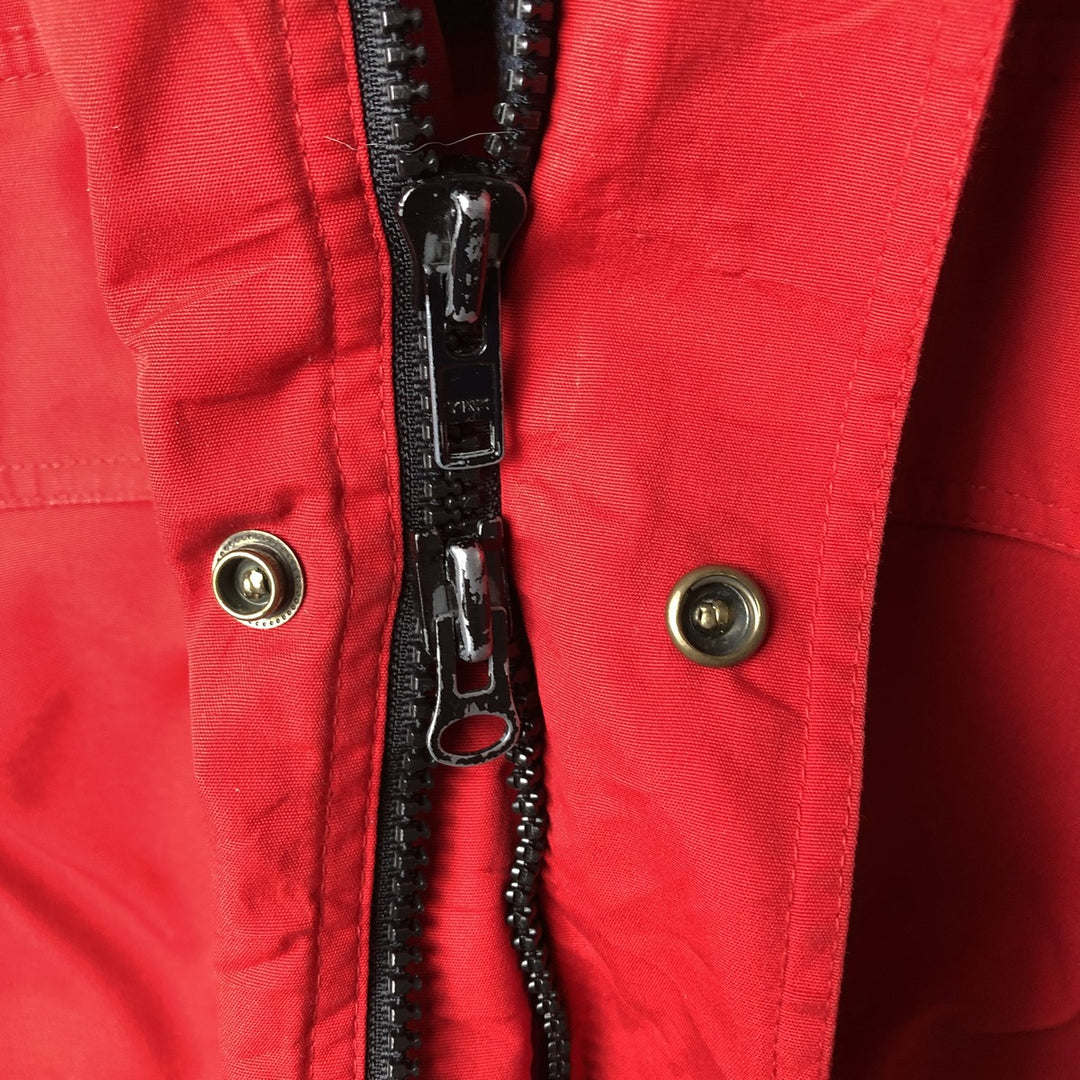 80s-90'S Eddie Bauer Black Tag Mountain Jacket, Shell Jacket, Men's Size L polyester red type Vintage Second Hand