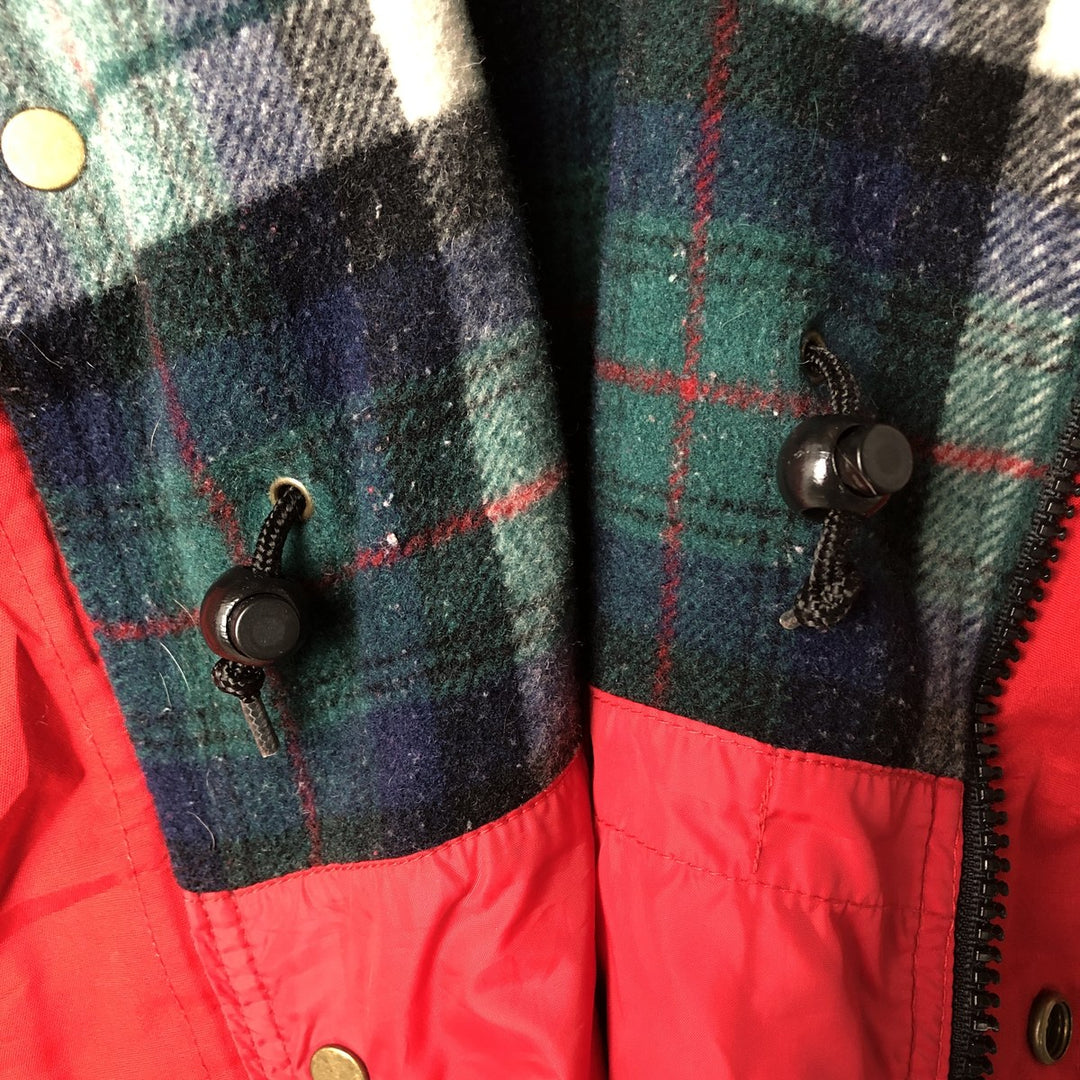 80s-90'S Eddie Bauer Black Tag Mountain Jacket, Shell Jacket, Men's Size L polyester red type Vintage Second Hand