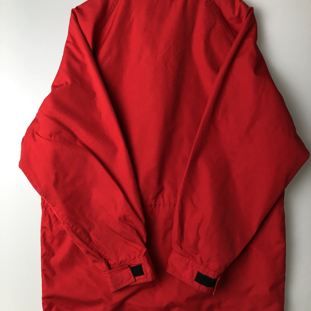 80s-90'S Eddie Bauer Black Tag Mountain Jacket, Shell Jacket, Men's Size L polyester red type Vintage Second Hand