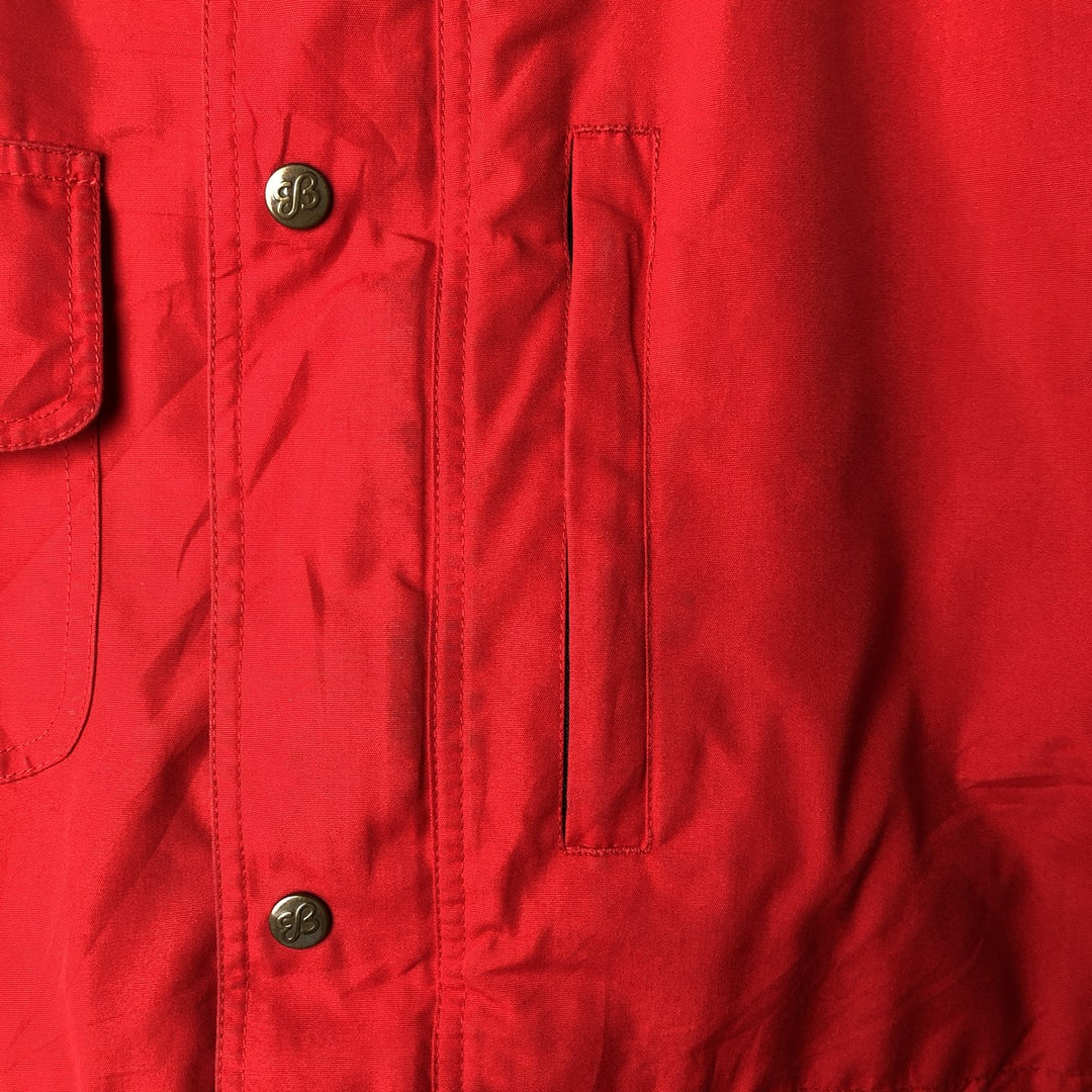 80s-90'S Eddie Bauer Black Tag Mountain Jacket, Shell Jacket, Men's Size L polyester red type Vintage Second Hand