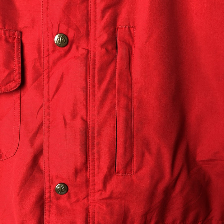 80s-90'S Eddie Bauer Black Tag Mountain Jacket, Shell Jacket, Men's Size L polyester red type Vintage Second Hand