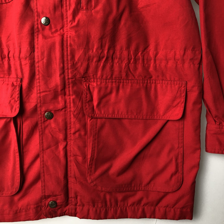 80s-90'S Eddie Bauer Black Tag Mountain Jacket, Shell Jacket, Men's Size L polyester red type Vintage Second Hand