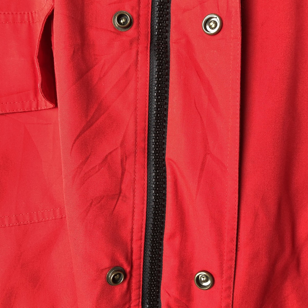 80s-90'S Eddie Bauer Black Tag Mountain Jacket, Shell Jacket, Men's Size L polyester red type Vintage Second Hand