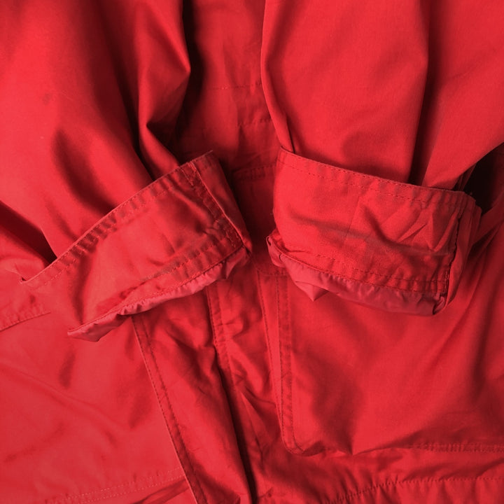 80s-90'S Eddie Bauer Black Tag Mountain Jacket, Shell Jacket, Men's Size L polyester red type Vintage Second Hand