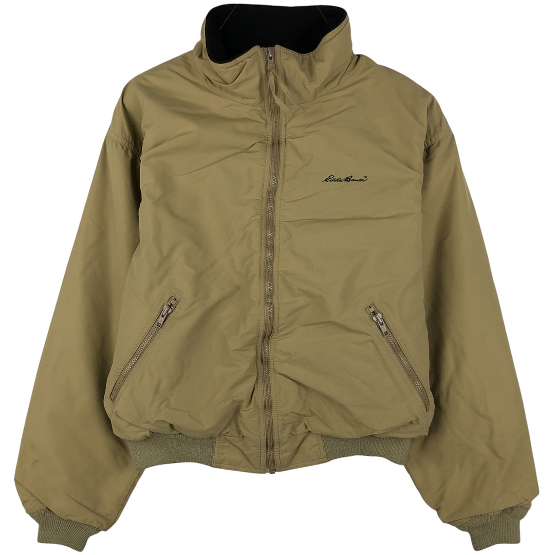 Eddie Bauer Padded Puffer Jacket, Made in USA, Men's Size L unclear Khaki type beige Vintage Second Hand