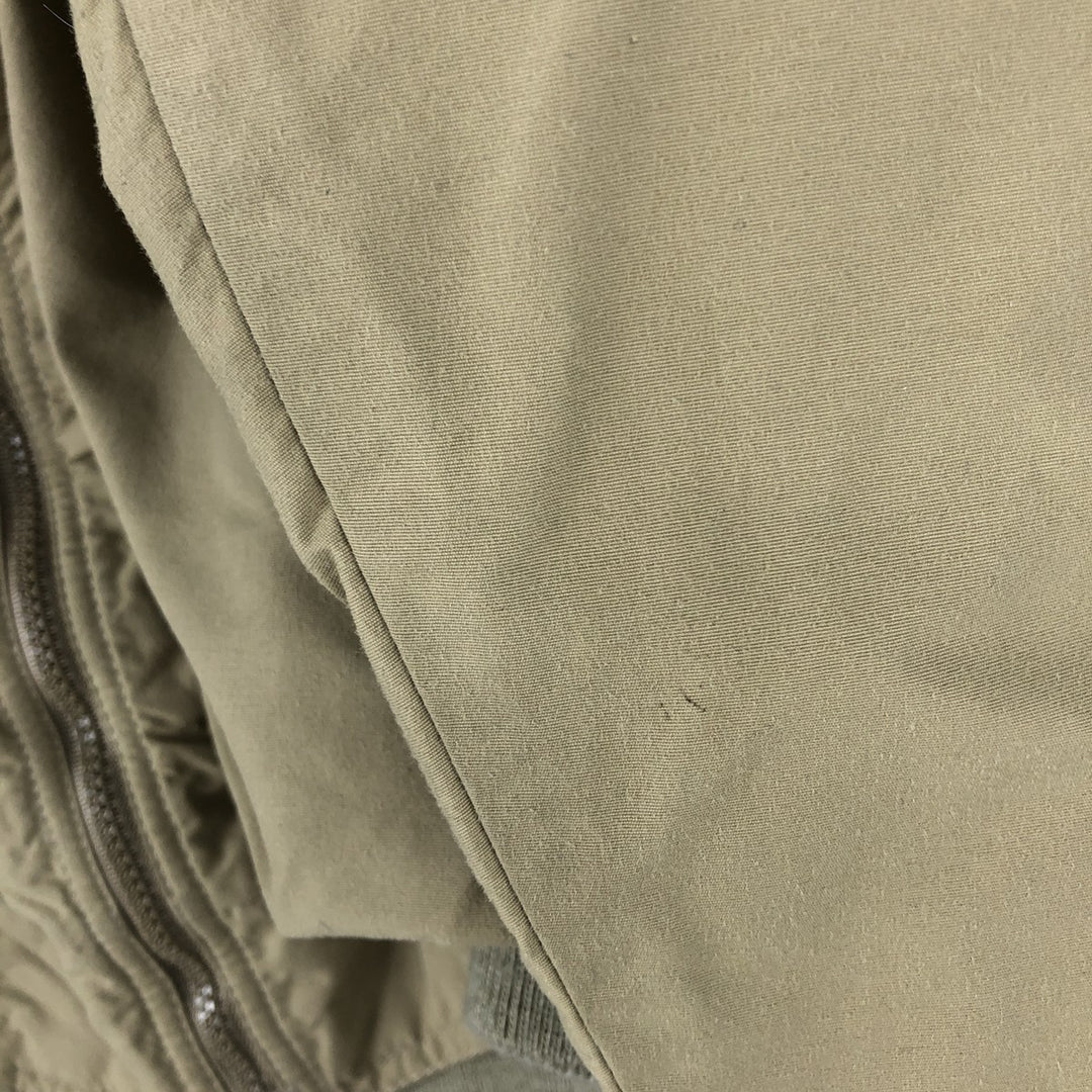Eddie Bauer Padded Puffer Jacket, Made in USA, Men's Size L unclear Khaki type beige Vintage Second Hand