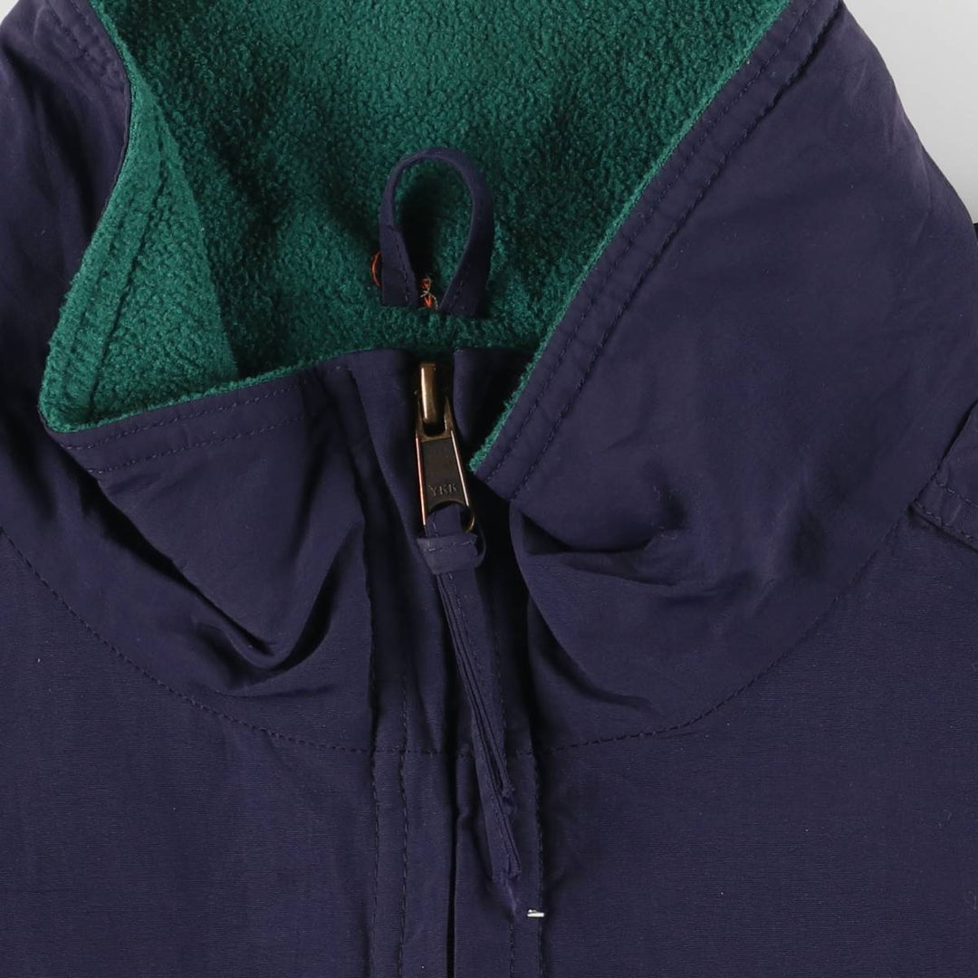 Vintage 1990'S WOOLRICH padded puffer jacket, made in the USA, men's size XL Nylon Navy blue Vintage Second Hand