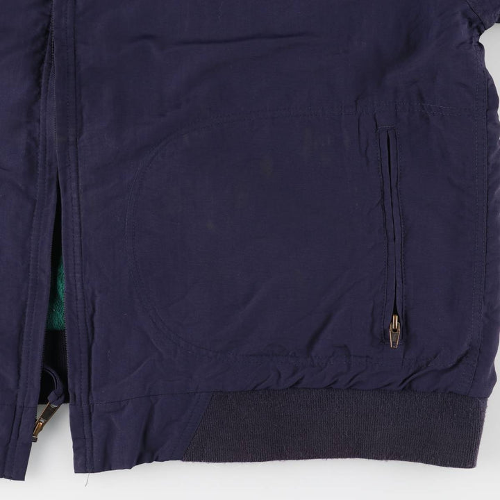 Vintage 1990'S WOOLRICH padded puffer jacket, made in the USA, men's size XL Nylon Navy blue Vintage Second Hand
