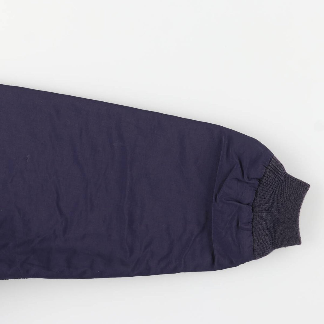 Vintage 1990'S WOOLRICH padded puffer jacket, made in the USA, men's size XL Nylon Navy blue Vintage Second Hand