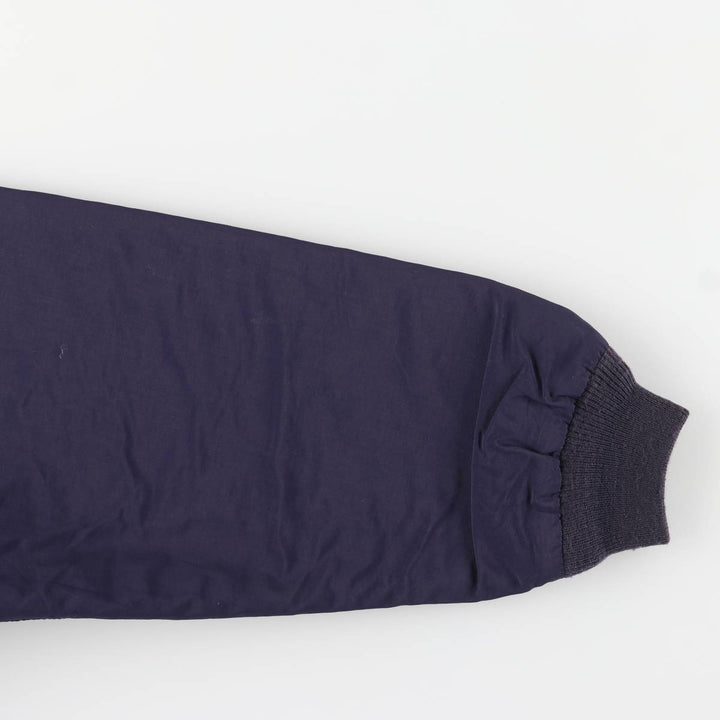 Vintage 1990'S WOOLRICH padded puffer jacket, made in the USA, men's size XL Nylon Navy blue Vintage Second Hand
