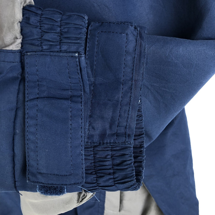 90s-00'S Cabelas padded windbreaker, men's size XL polyester navy blue type Vintage Second Hand