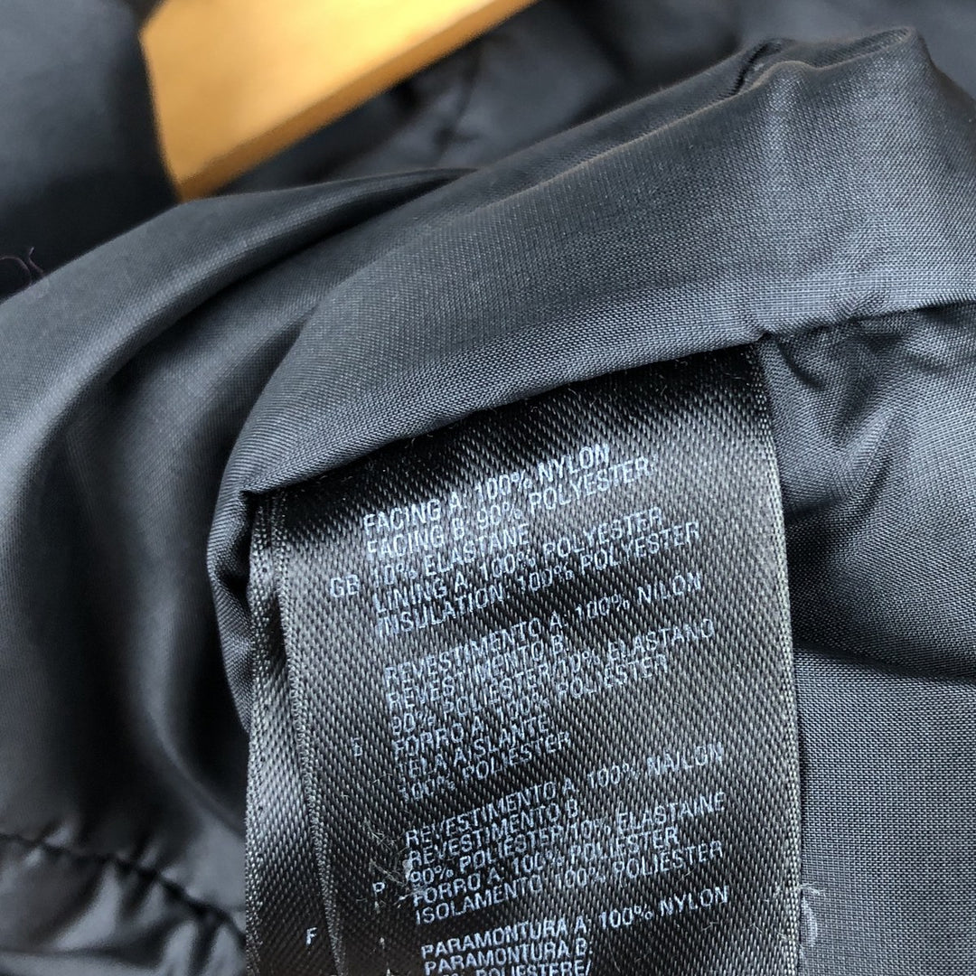 The North Face Summit Series Men's Padded Puffer Jacket, Size Small Nylon black type Vintage Second Hand
