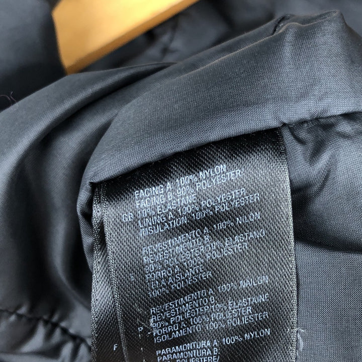 The North Face Summit Series Men's Padded Puffer Jacket, Size Small Nylon black type Vintage Second Hand