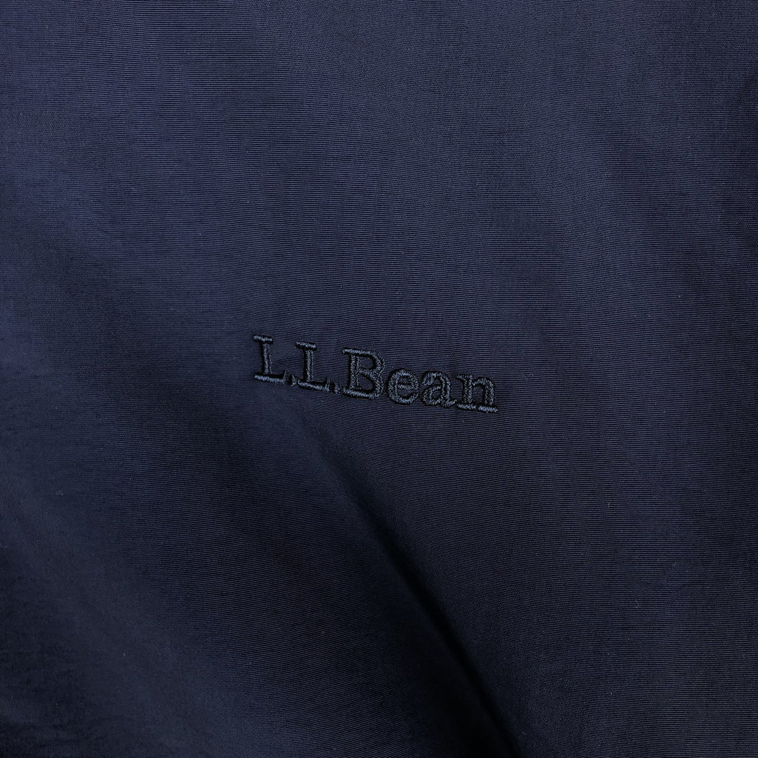 90s-00'S LLBean Padded Puffer Jacket, Men's Size XL Nylon navy blue type Vintage Second Hand