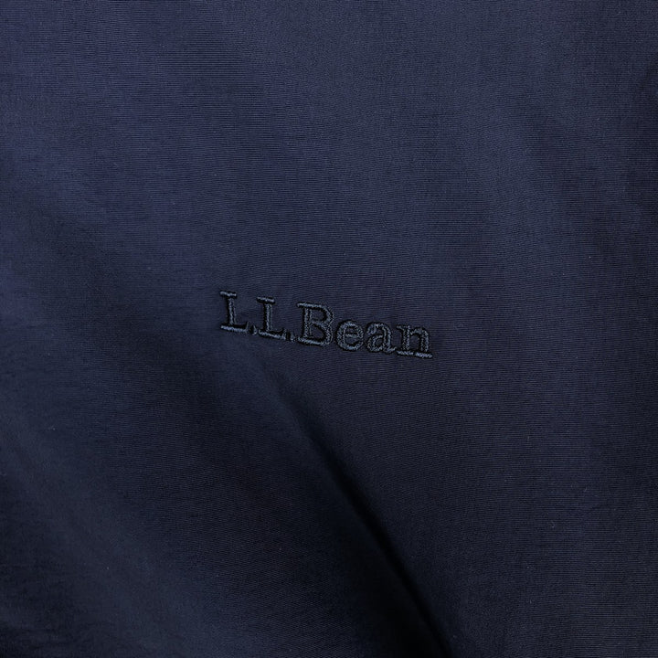90s-00'S LLBean Padded Puffer Jacket, Men's Size XL Nylon navy blue type Vintage Second Hand