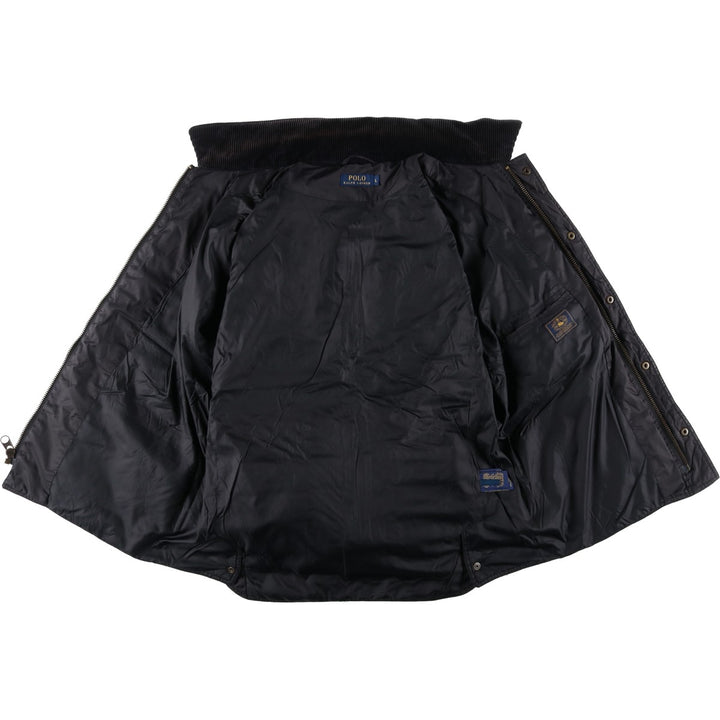 Ralph Lauren POLO by Ralph Lauren Quilted Puffer Jacket, Men's Size L polyester black type Vintage Second Hand