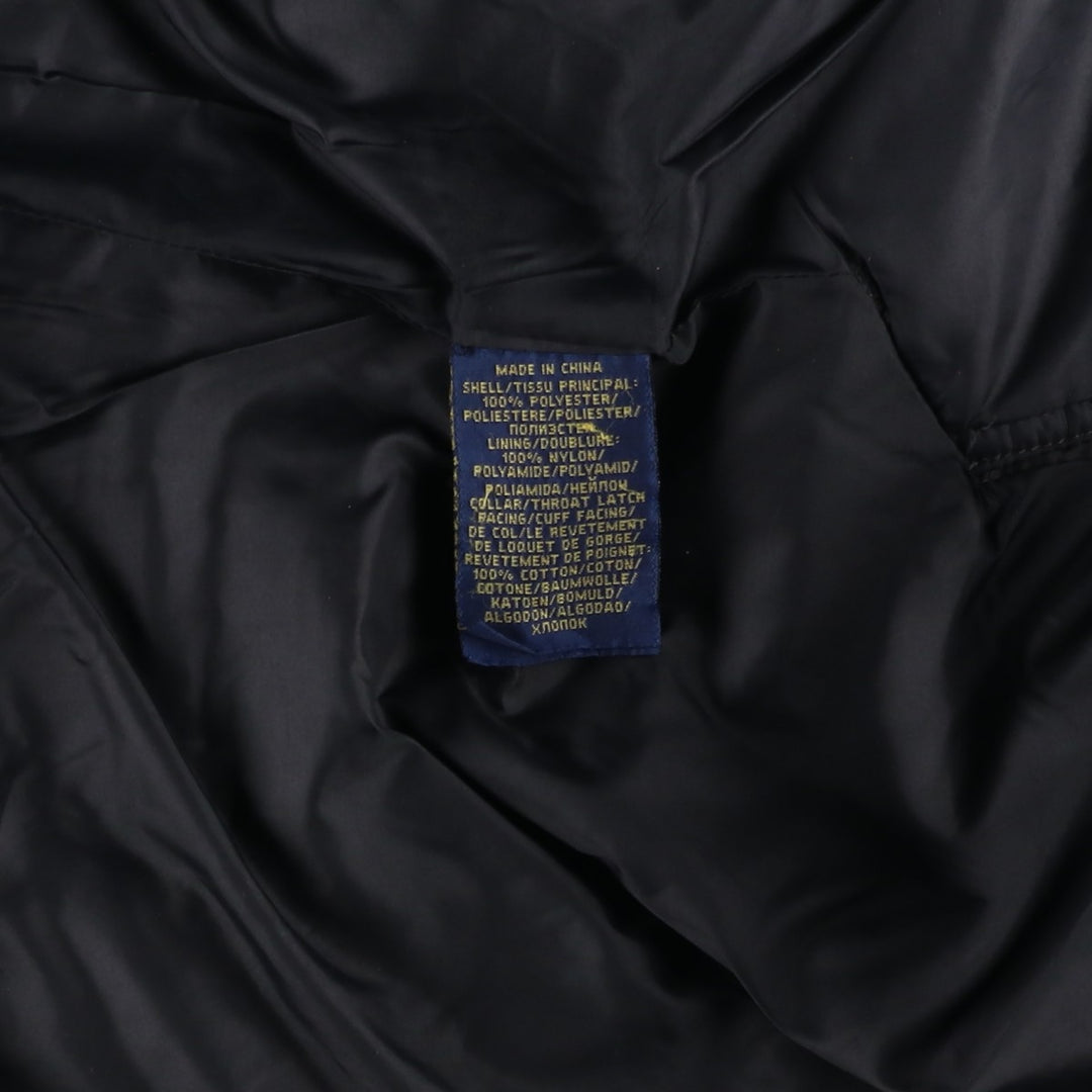 Ralph Lauren POLO by Ralph Lauren Quilted Puffer Jacket, Men's Size L polyester black type Vintage Second Hand