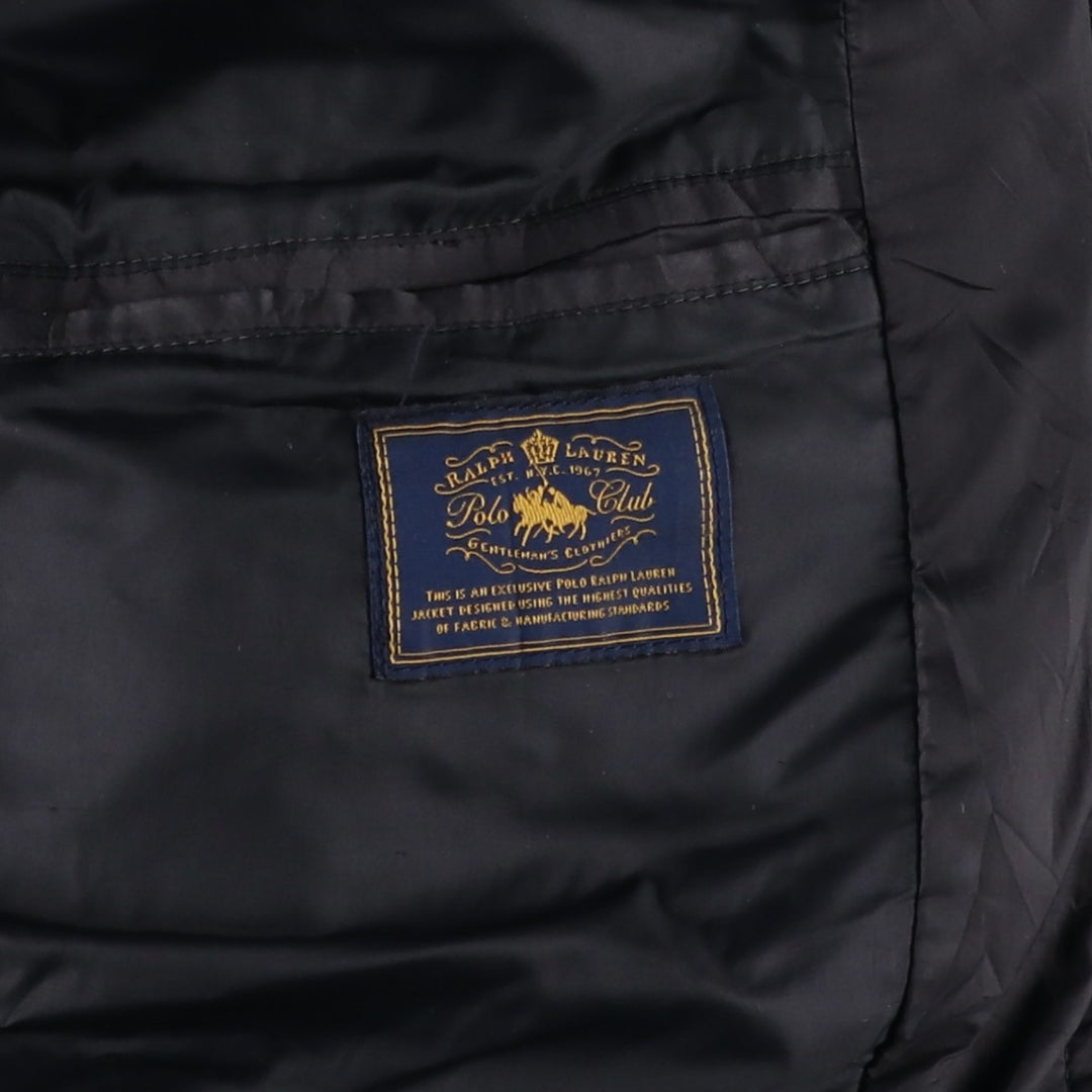 Ralph Lauren POLO by Ralph Lauren Quilted Puffer Jacket, Men's Size L polyester black type Vintage Second Hand