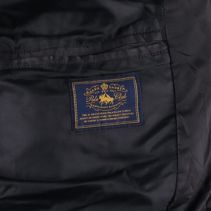 Ralph Lauren POLO by Ralph Lauren Quilted Puffer Jacket, Men's Size L polyester black type Vintage Second Hand