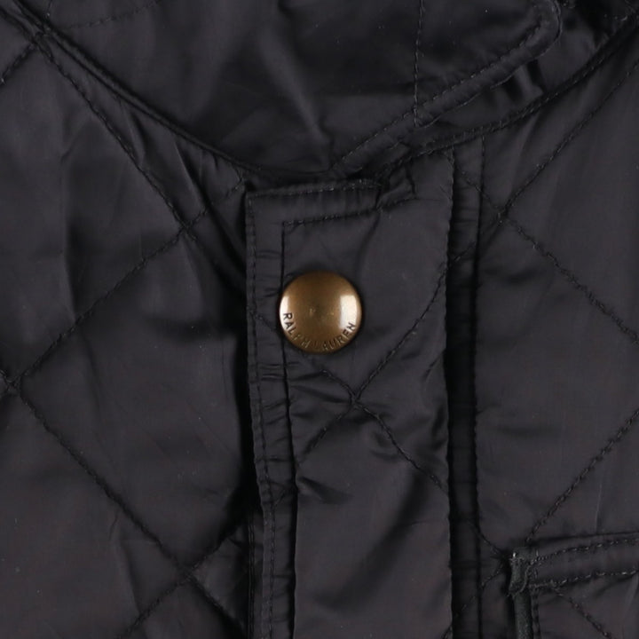 Ralph Lauren POLO by Ralph Lauren Quilted Puffer Jacket, Men's Size L polyester black type Vintage Second Hand