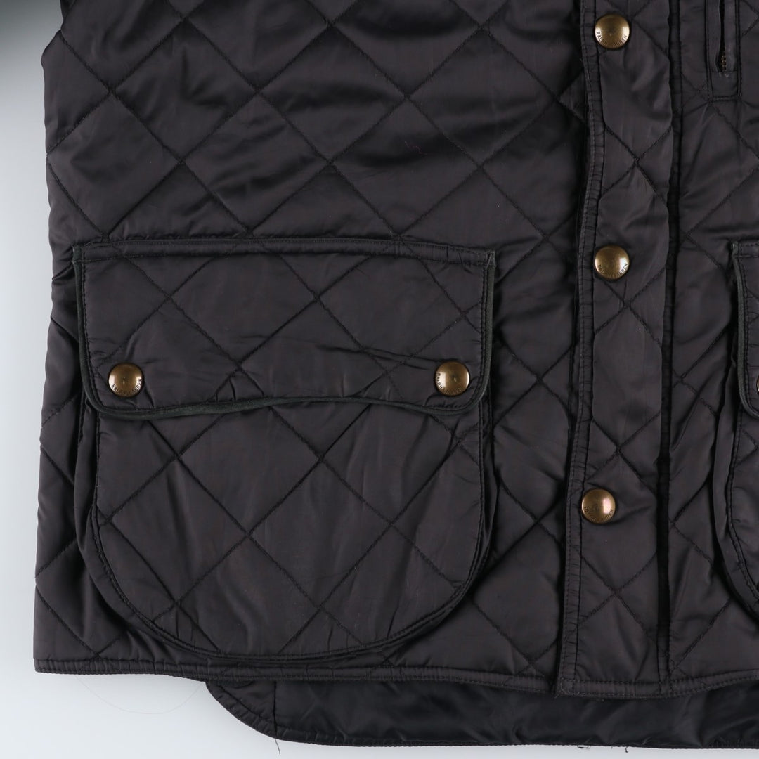 Ralph Lauren POLO by Ralph Lauren Quilted Puffer Jacket, Men's Size L polyester black type Vintage Second Hand