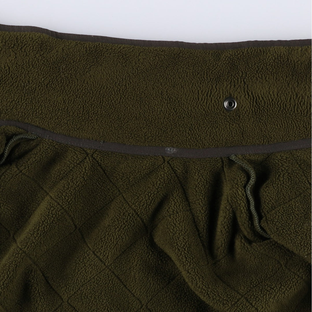 2000s~ Barbour 3 Warrant Quilted Puffer Jacket, Men's Size L polyamide Khaki type sage green Vintage Second Hand