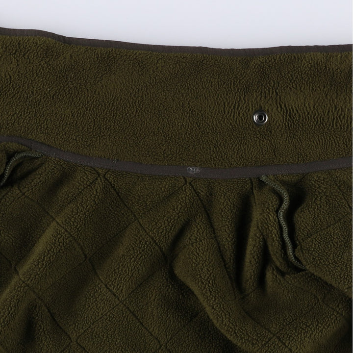 2000s~ Barbour 3 Warrant Quilted Puffer Jacket, Men's Size L polyamide Khaki type sage green Vintage Second Hand