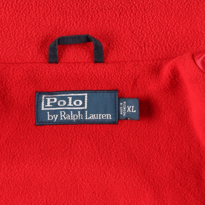 Ralph Lauren POLO by Ralph Lauren padded jacket puffer jacket men's XL size cotton navy blue type Vintage Second Hand