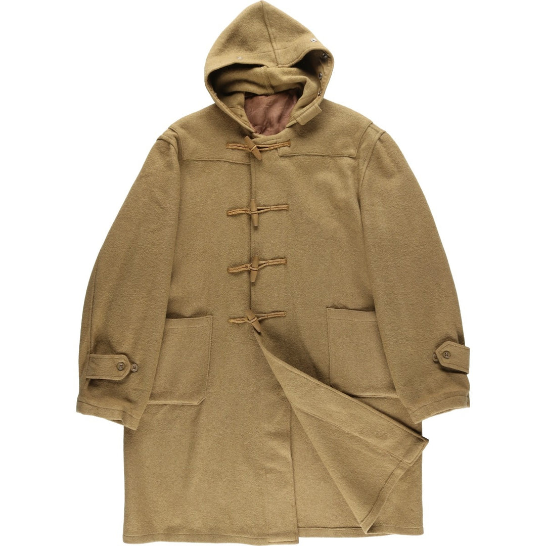 Duffle coat, men's size L unclear Beige type Vintage Second Hand