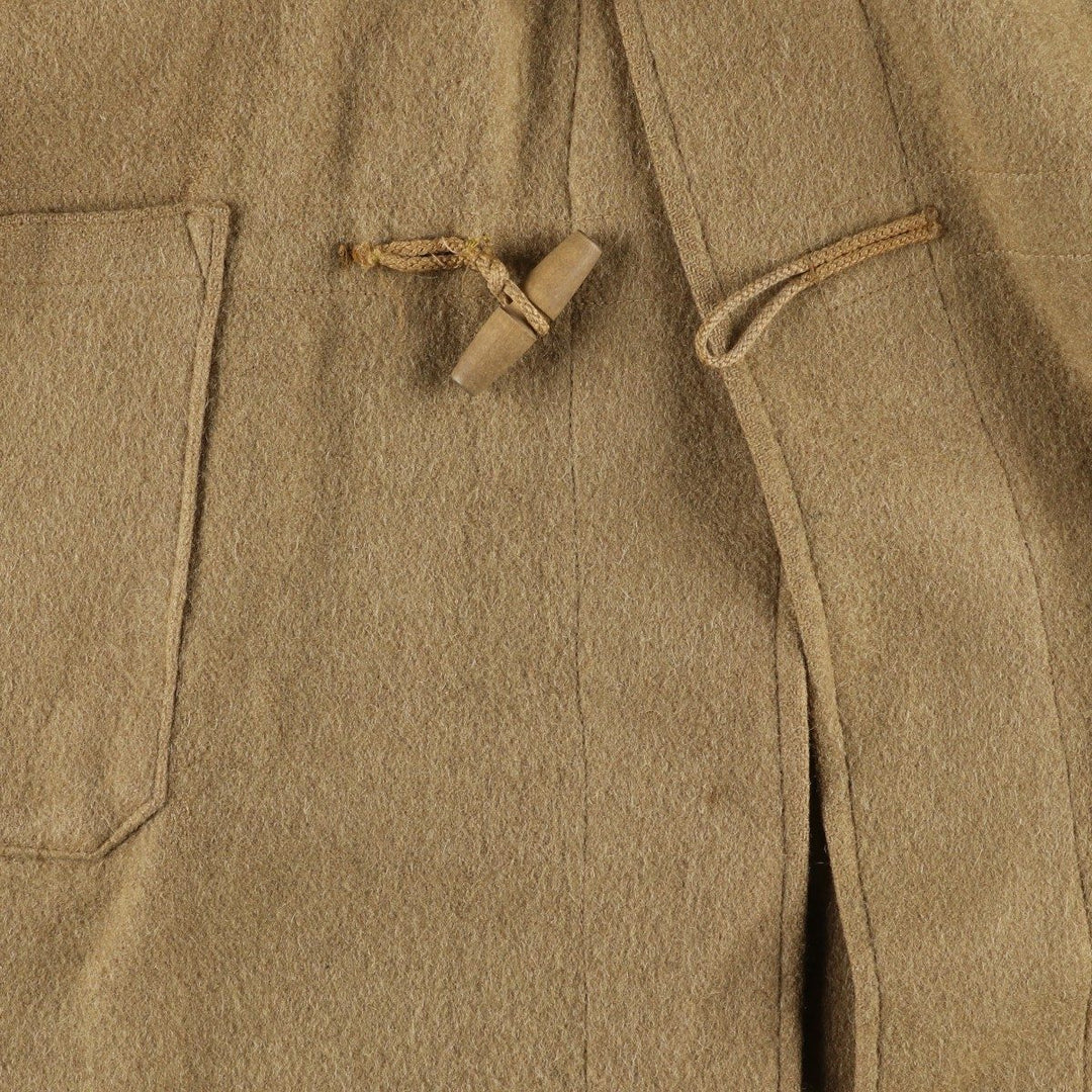 Duffle coat, men's size L unclear Beige type Vintage Second Hand