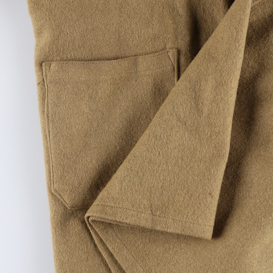 Duffle coat, men's size L unclear Beige type Vintage Second Hand