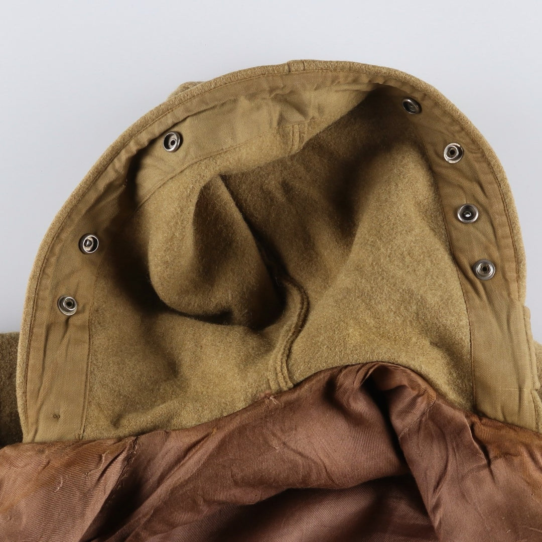 Duffle coat, men's size L unclear Beige type Vintage Second Hand