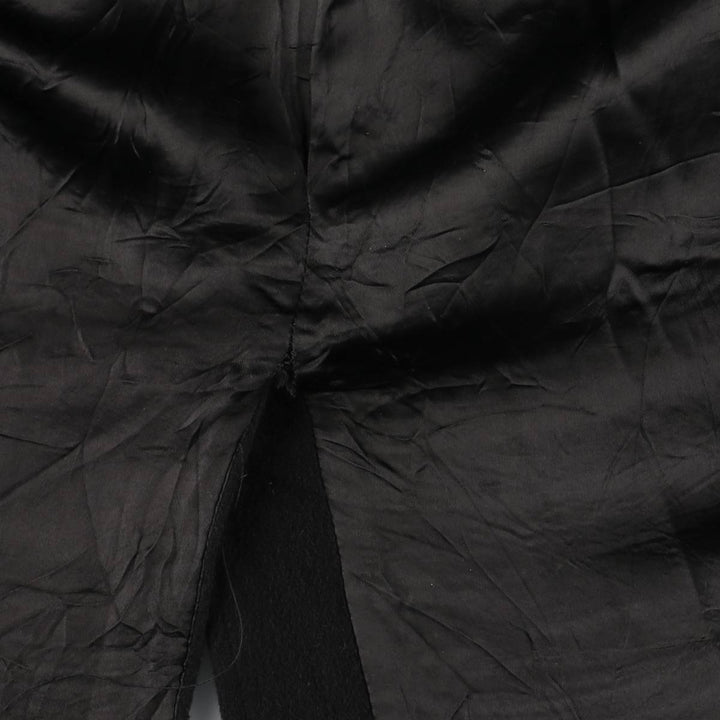 Cashmere-blend wool chester coat, made in England, men's size M wool black type Vintage Second Hand