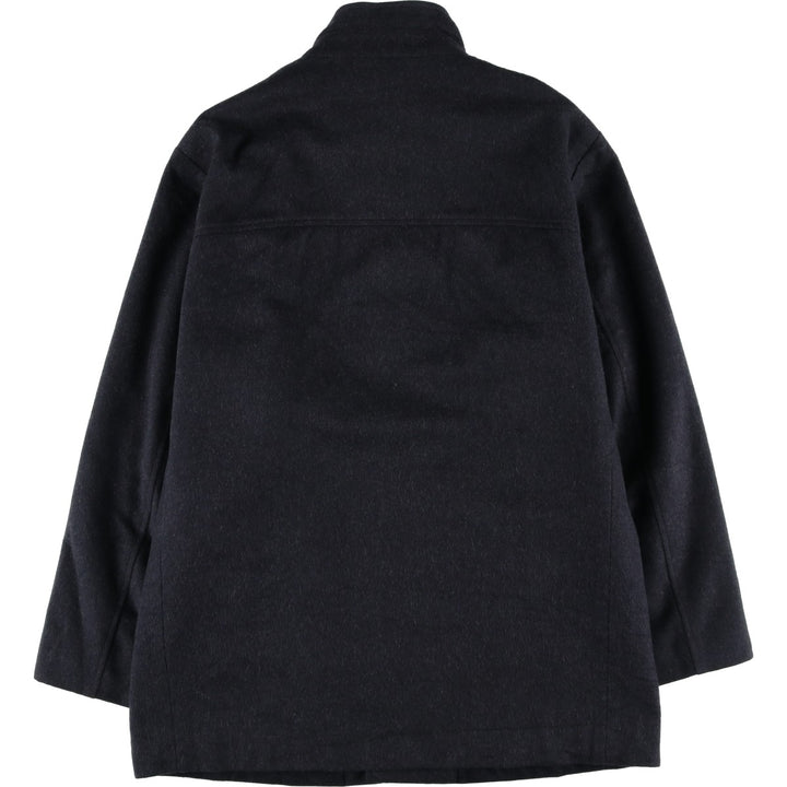 Burberry's BURBERRY LONDON padded half coat, men's size L wool Charcoal Vintage Second Hand