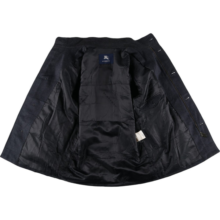 Burberry's BURBERRY LONDON padded half coat, men's size L wool Charcoal Vintage Second Hand