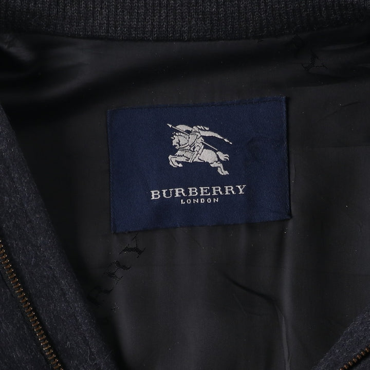 Burberry's BURBERRY LONDON padded half coat, men's size L wool Charcoal Vintage Second Hand