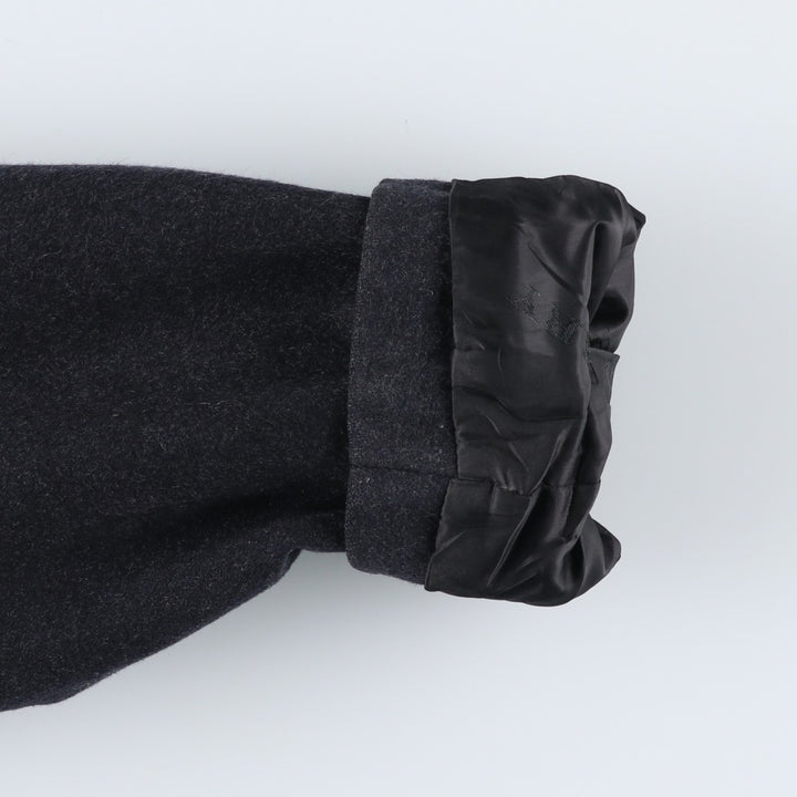 Burberry's BURBERRY LONDON padded half coat, men's size L wool Charcoal Vintage Second Hand